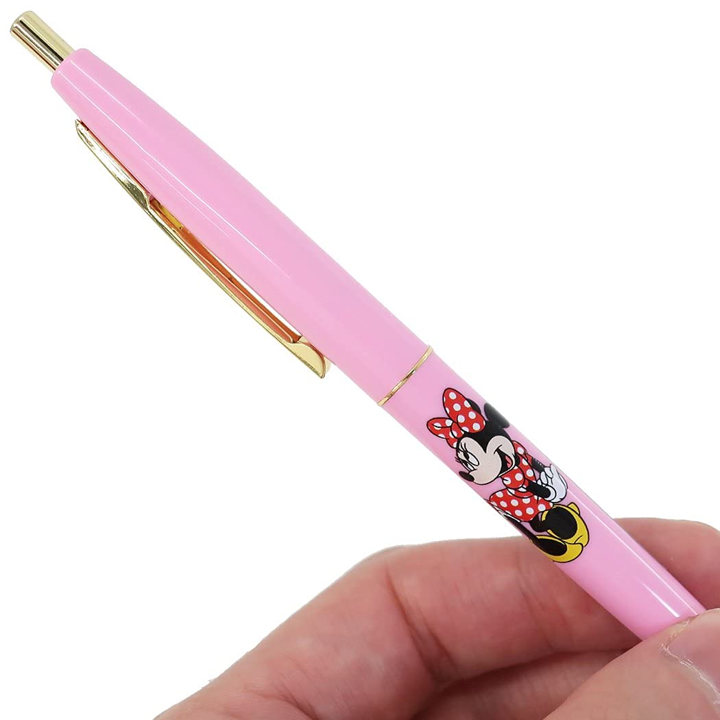 Amazon.co.jp: ミニーマウス[油性 黒 ボールペン]BiC クリックゴールド